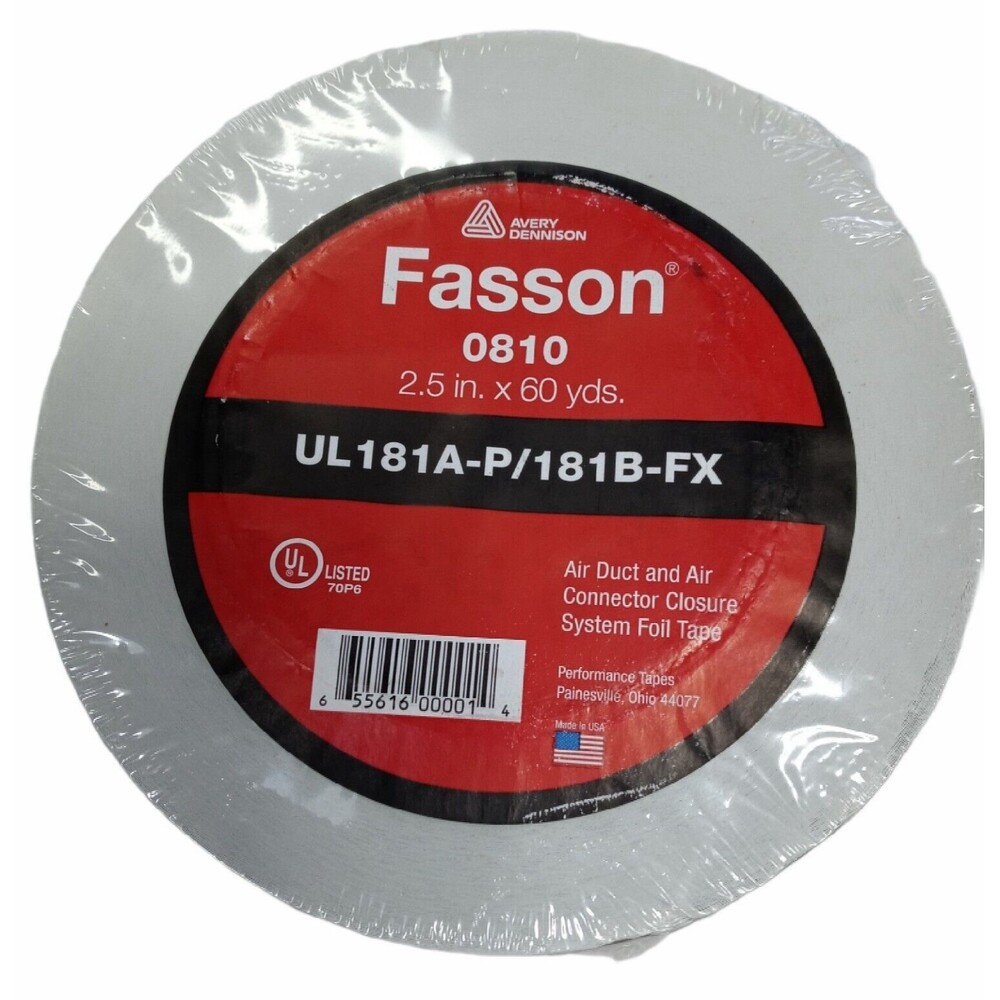 Avery Dennison™ FASSON® 0810 Aluminum Foil Tape